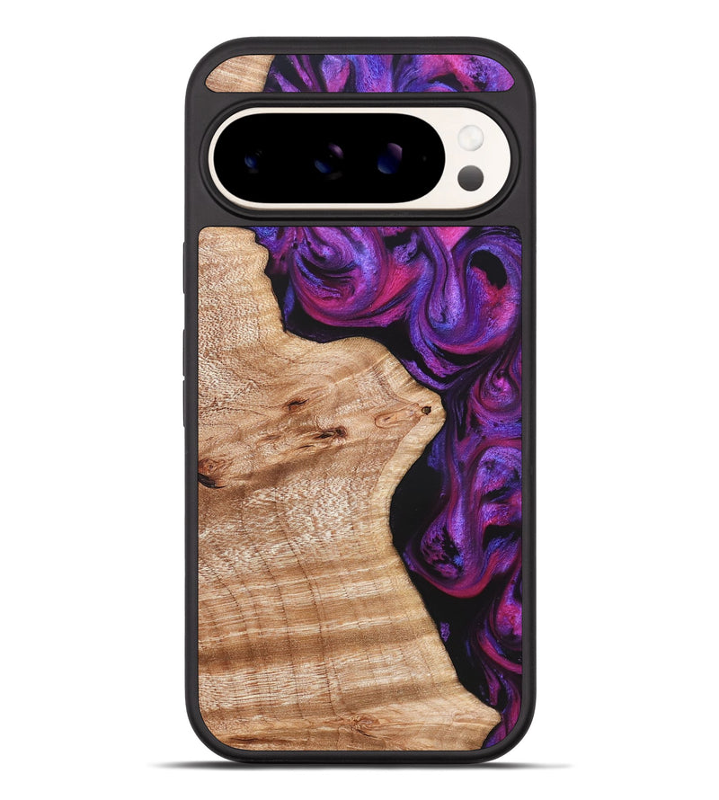 Pixel 10 Pro XL Wood Phone Case - Jenelle (Purple, 822183)