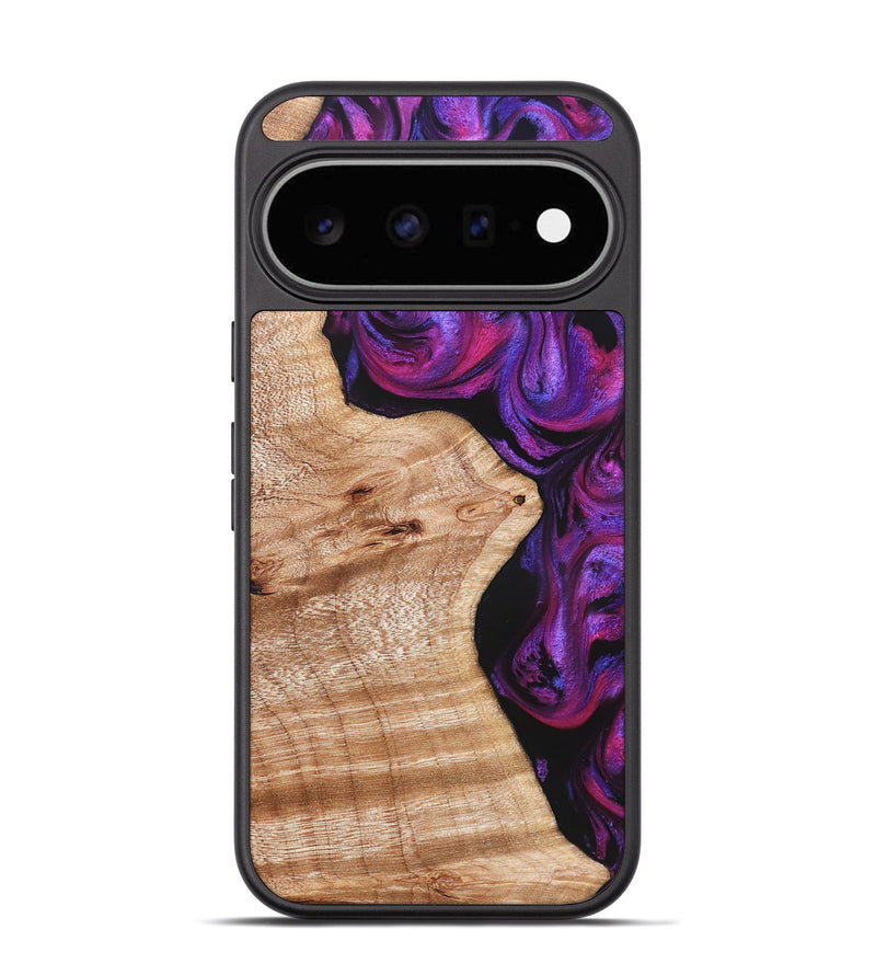 Pixel 11 Wood Phone Case - Jenelle (Purple, 822183)