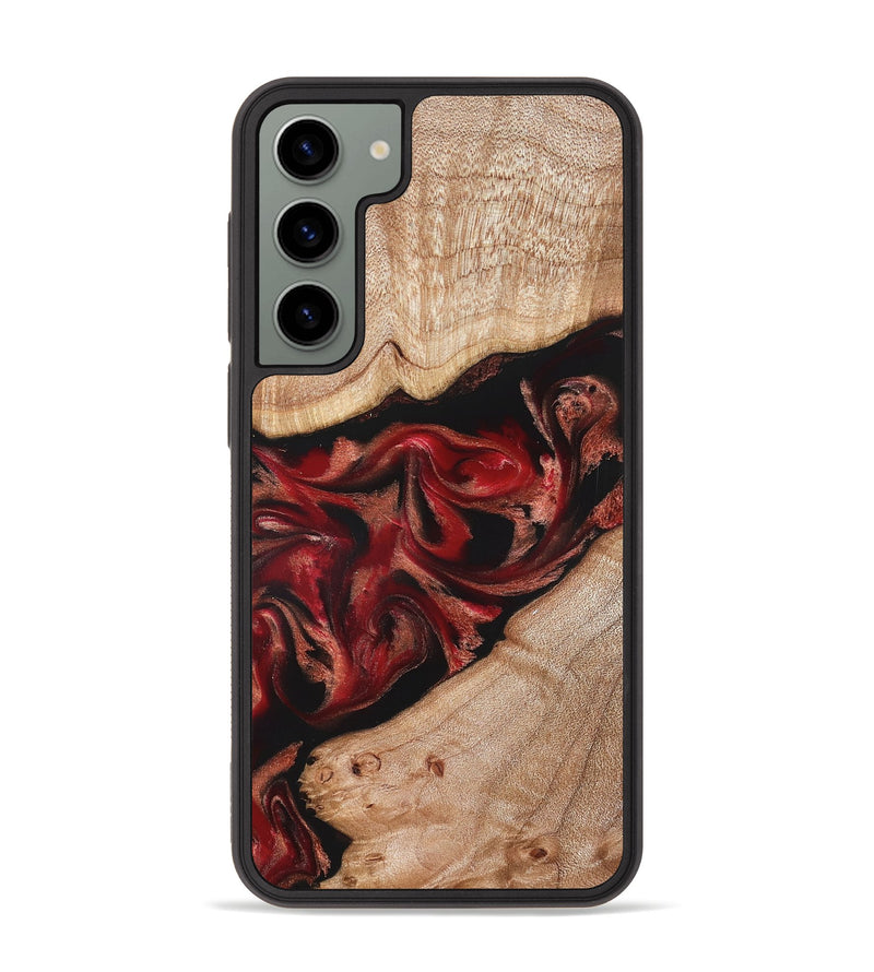 Galaxy S23 Plus Wood Phone Case - Harlan (Red, 822184)