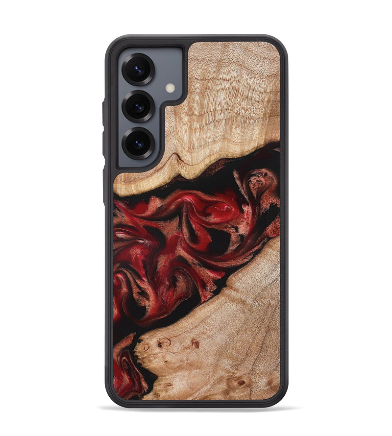 Galaxy S25 Plus Wood Phone Case - Harlan (Red, 822184)