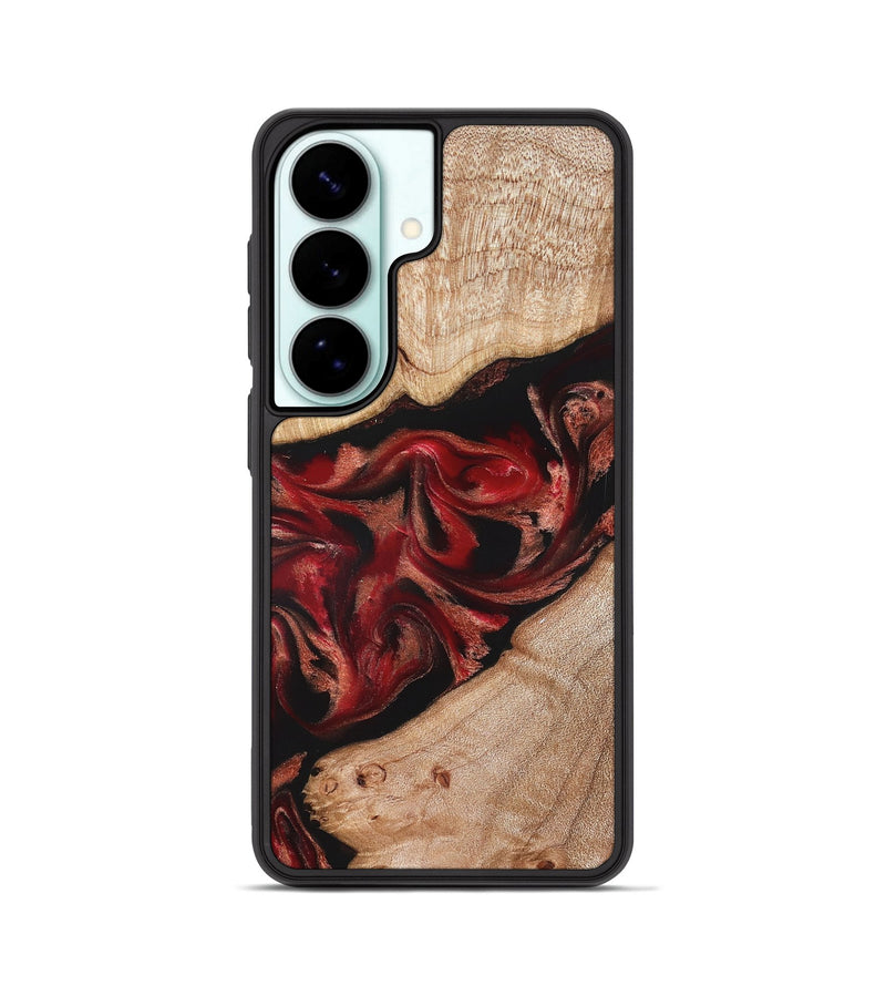 Galaxy S26 Wood Phone Case - Harlan (Red, 822184)