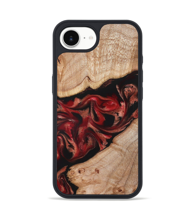 iPhone 17e Wood Phone Case - Harlan (Red, 822184)