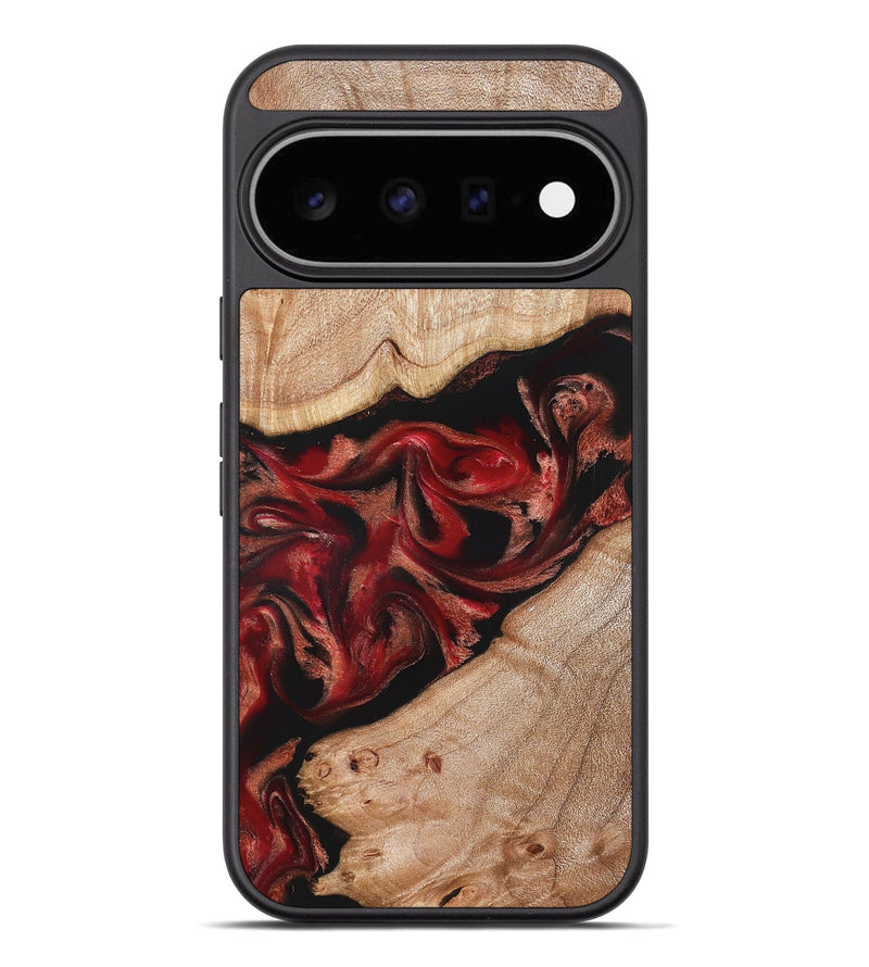 Pixel 11 Pro XL Wood Phone Case - Harlan (Red, 822184)
