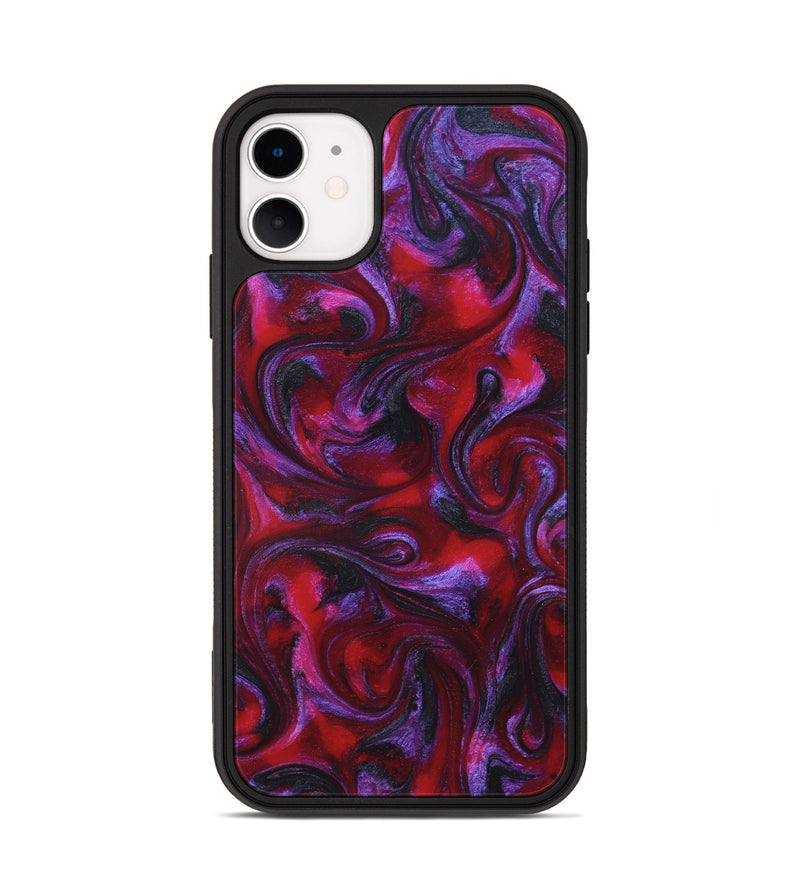 iPhone 11 ResinArt Phone Case - Nestor (Red, 822185)
