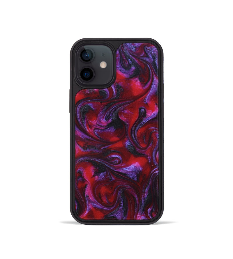 iPhone 12 mini ResinArt Phone Case - Nestor (Red, 822185)