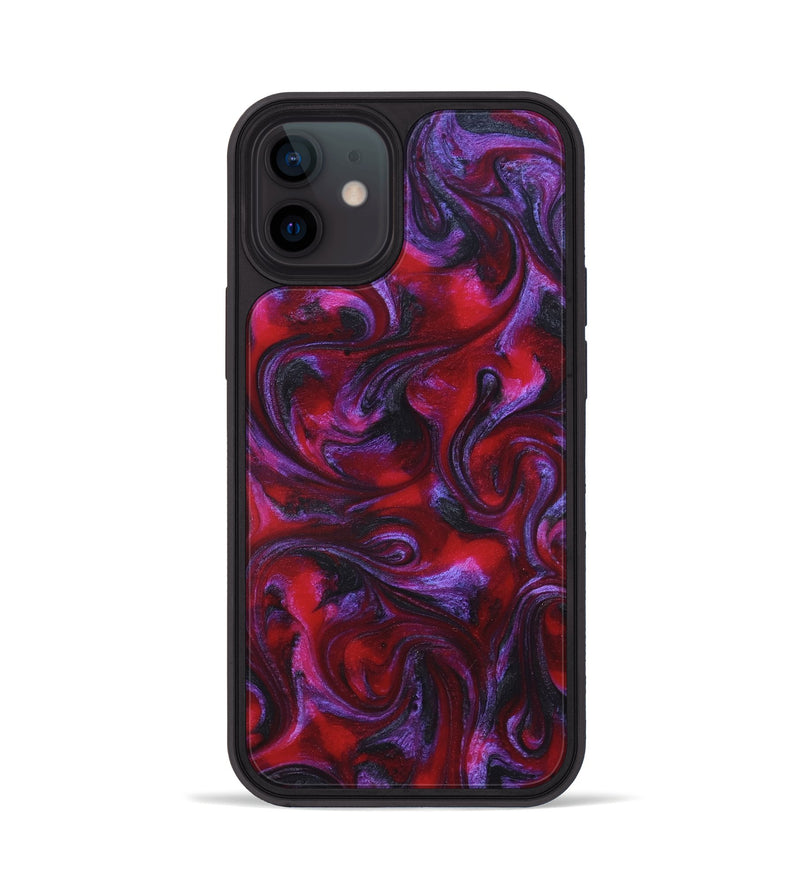 iPhone 12 ResinArt Phone Case - Nestor (Red, 822185)