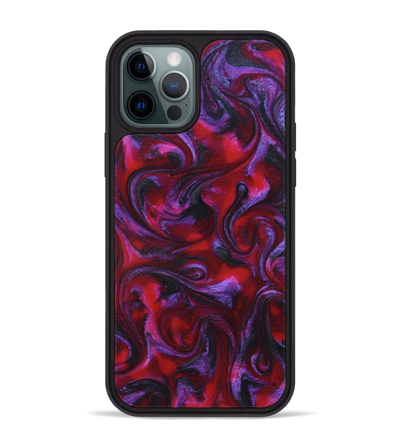 iPhone 12 Pro Max ResinArt Phone Case - Nestor (Red, 822185)