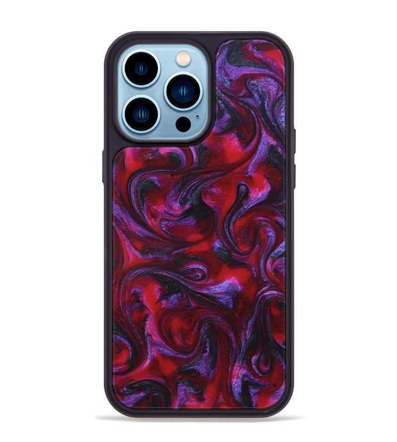 iPhone 14 Pro Max ResinArt Phone Case - Nestor (Red, 822185)