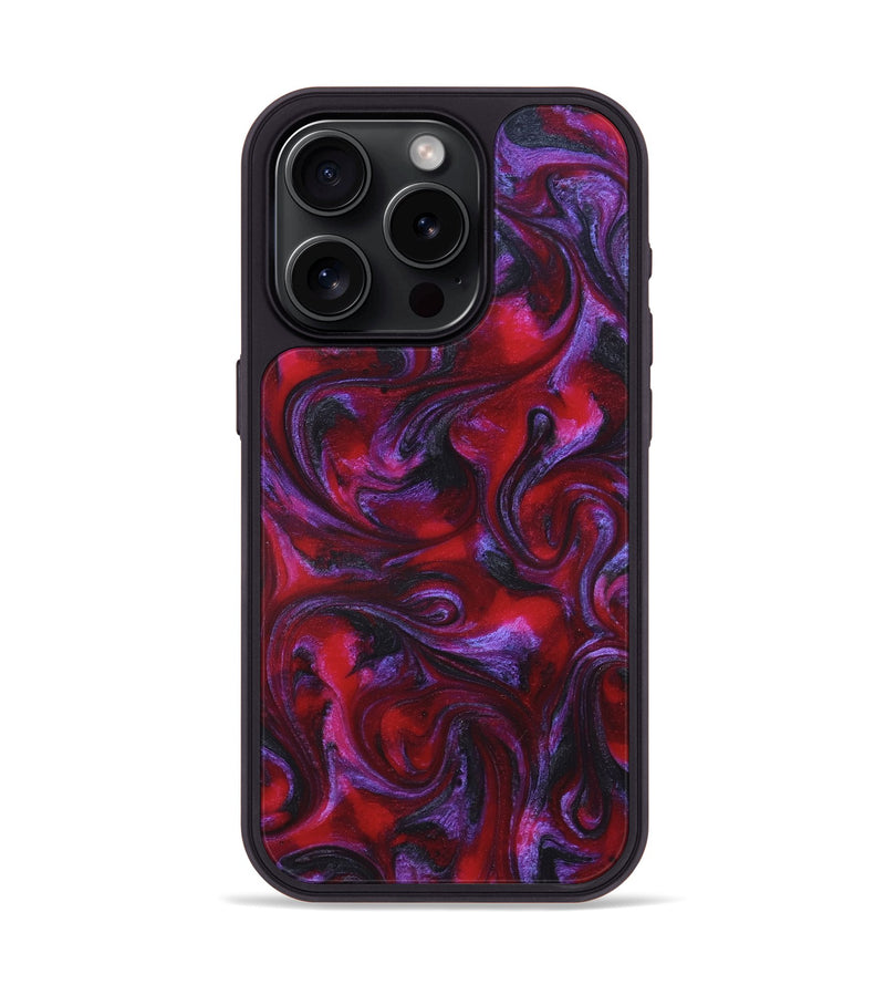iPhone 15 Pro ResinArt Phone Case - Nestor (Red, 822185)