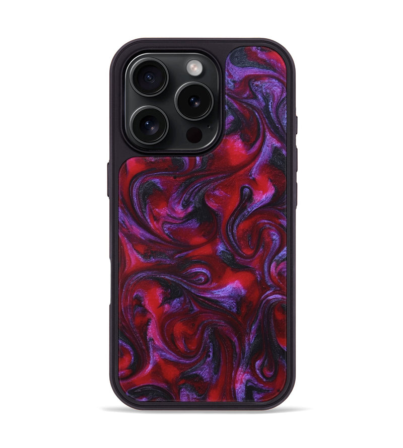 iPhone 16 Pro ResinArt Phone Case - Nestor (Red, 822185)