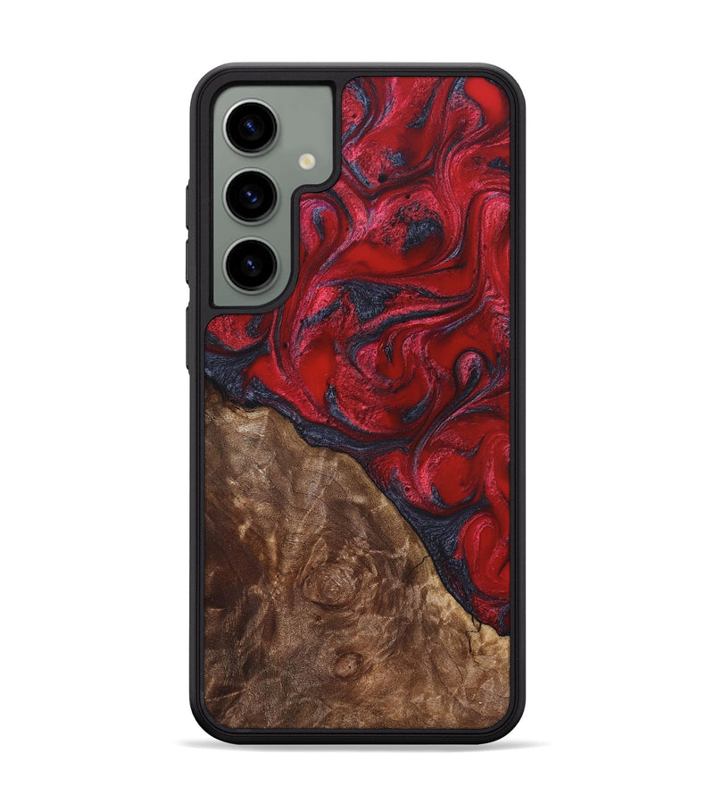 Galaxy S24 Plus Wood Phone Case - Teri (Red, 822186)