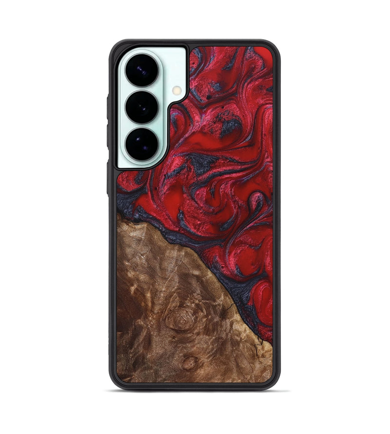 Galaxy S26 Plus Wood Phone Case - Teri (Red, 822186)
