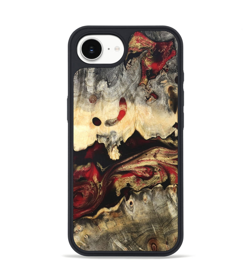iPhone 17e Wood Phone Case - Stephon (Red, 822187)