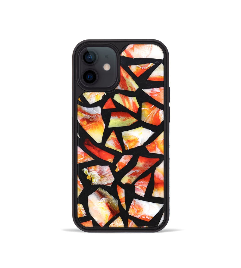 iPhone 12 mini ResinArt Phone Case - Kayden (Stained Glass, 822189)