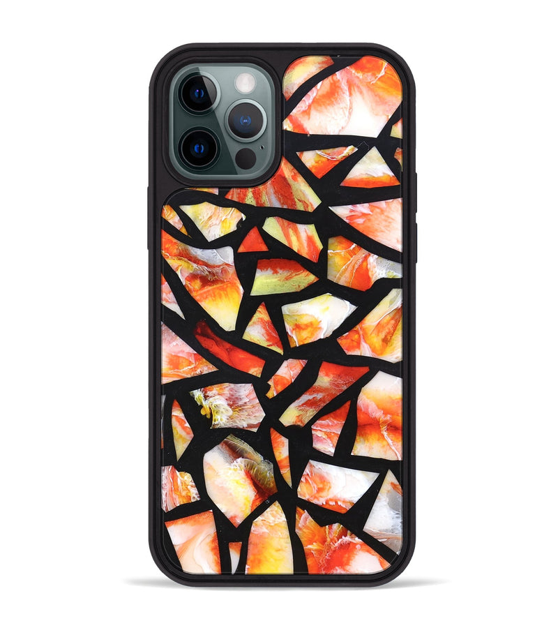 iPhone 12 Pro Max ResinArt Phone Case - Kayden (Stained Glass, 822189)