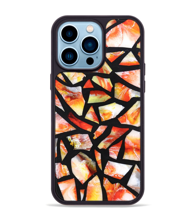 iPhone 14 Pro Max ResinArt Phone Case - Kayden (Stained Glass, 822189)