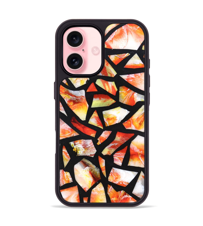 iPhone 16 ResinArt Phone Case - Kayden (Stained Glass, 822189)