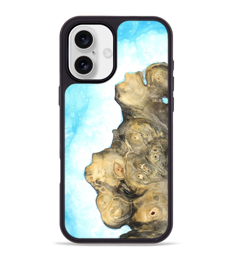 iPhone 16 Plus Wood Phone Case - Arsenio (Coastal, 822191)