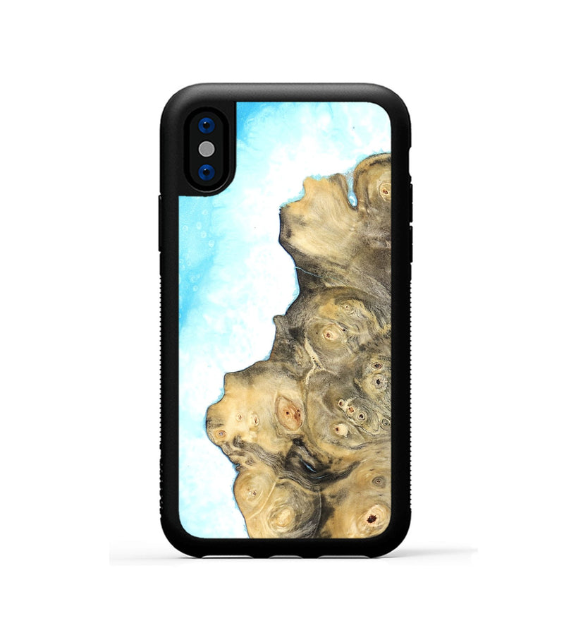 iPhone Xs Wood Phone Case - Arsenio (Coastal, 822191)