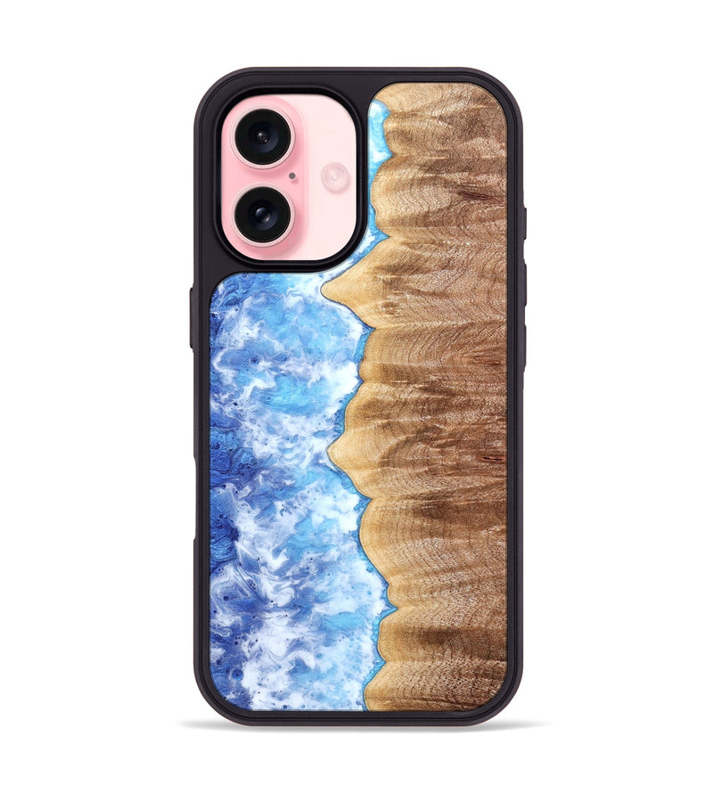 iPhone 16 Wood Phone Case - Ashlie (Coastal, 822193)