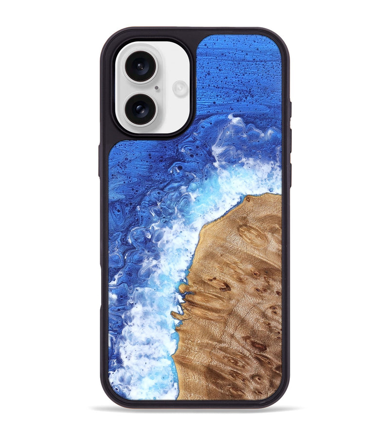 iPhone 16 Plus Wood Phone Case - Flossie (Coastal, 822195)