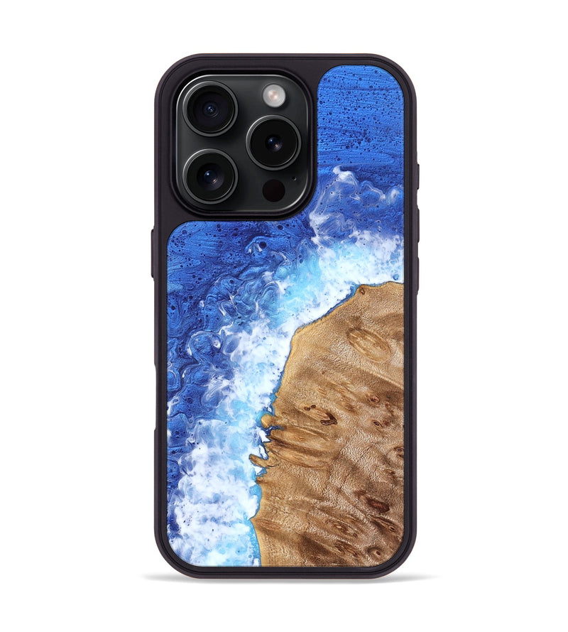 iPhone 16 Pro Wood Phone Case - Flossie (Coastal, 822195)