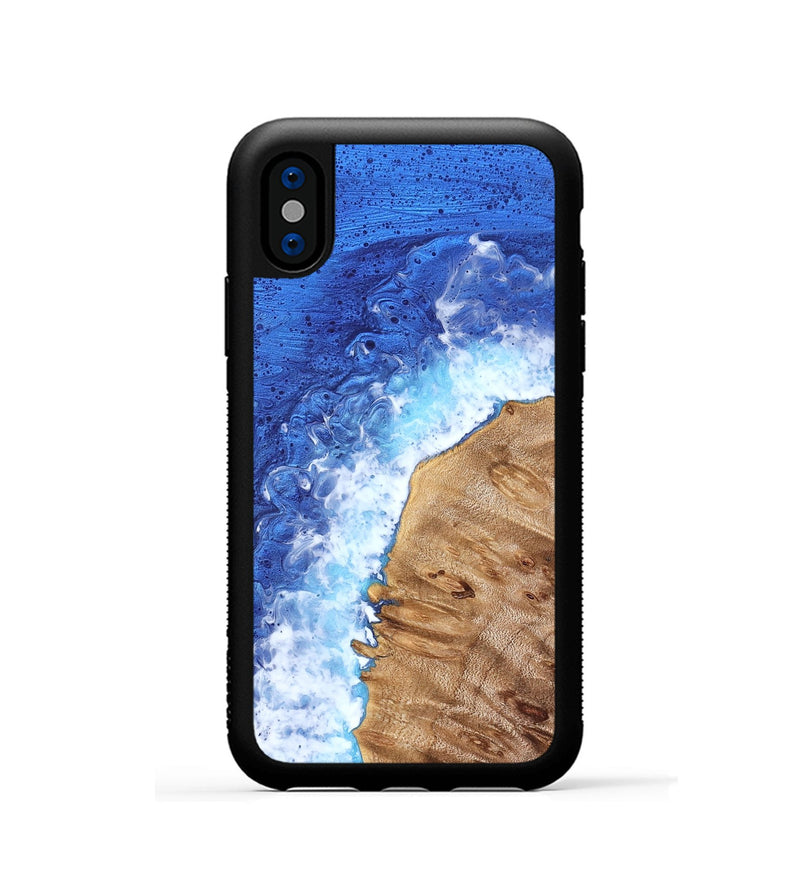iPhone Xs Wood Phone Case - Flossie (Coastal, 822195)