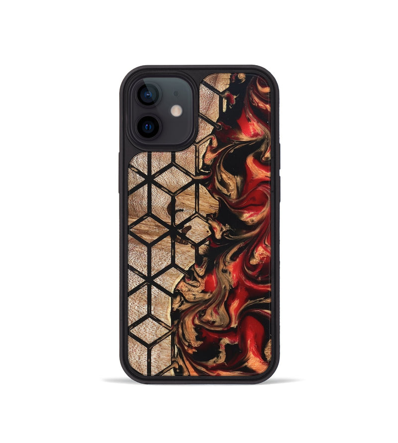 iPhone 12 mini Wood Phone Case - Jasper (Pattern, 822196)