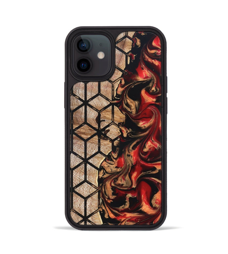 iPhone 12 Wood Phone Case - Jasper (Pattern, 822196)