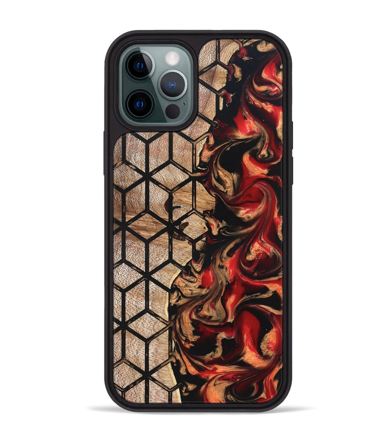 iPhone 12 Pro Max Wood Phone Case - Jasper (Pattern, 822196)