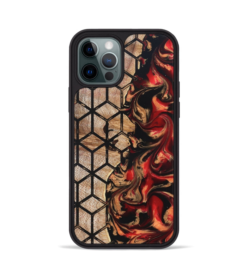 iPhone 12 Pro Wood Phone Case - Jasper (Pattern, 822196)