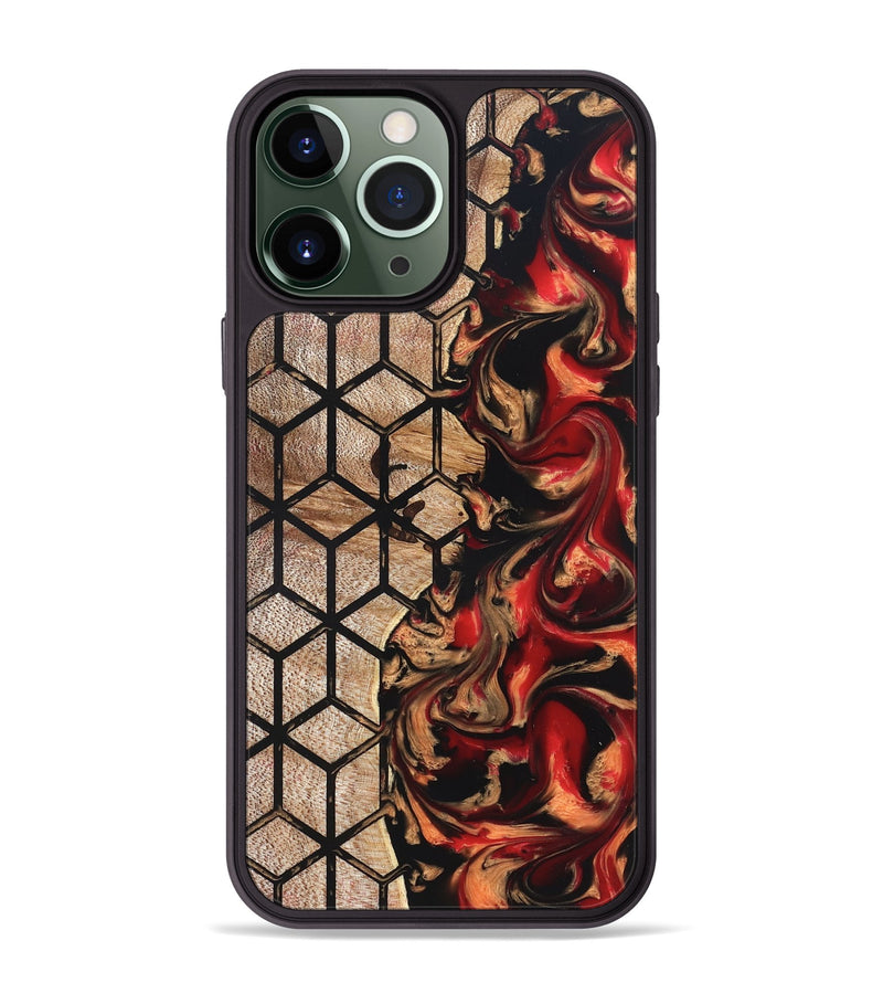 iPhone 13 Pro Max Wood Phone Case - Jasper (Pattern, 822196)