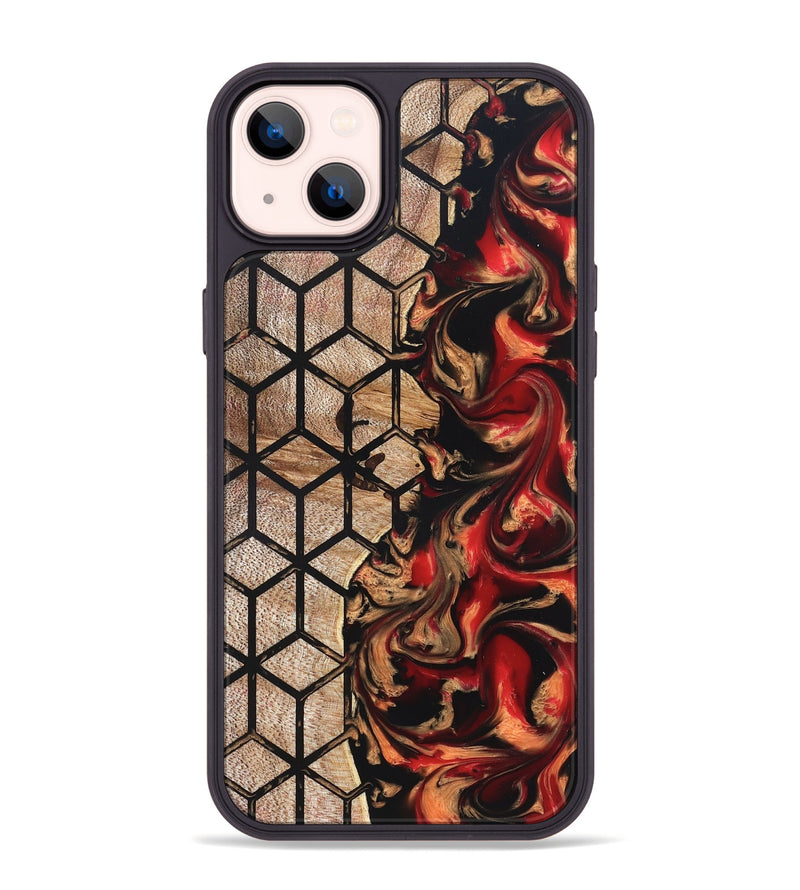 iPhone 14 Plus Wood Phone Case - Jasper (Pattern, 822196)