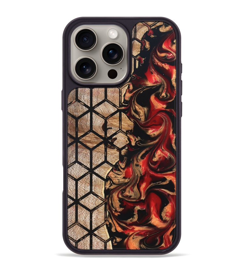 iPhone 16 Pro Max Wood Phone Case - Jasper (Pattern, 822196)
