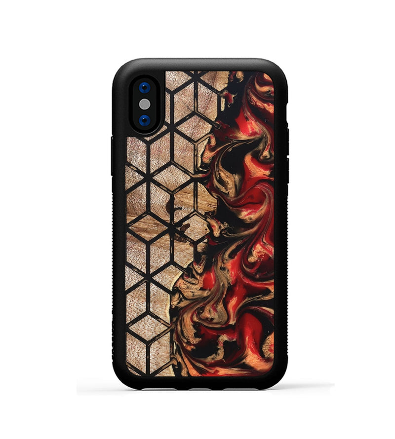 iPhone Xs Wood Phone Case - Jasper (Pattern, 822196)