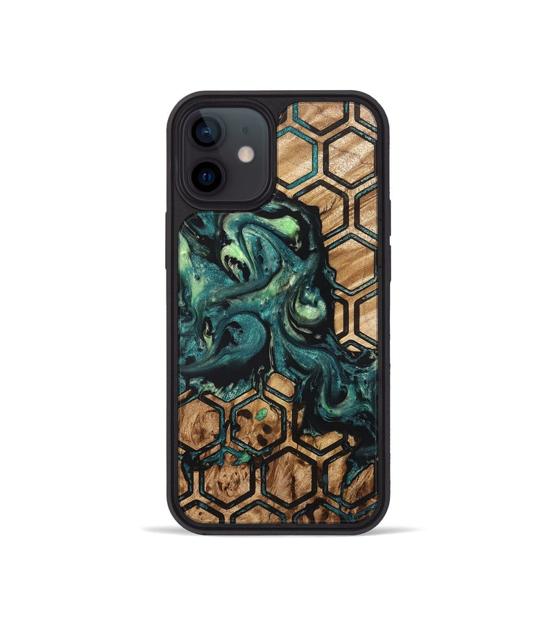 iPhone 12 mini Wood Phone Case - Chana (Pattern, 822197)