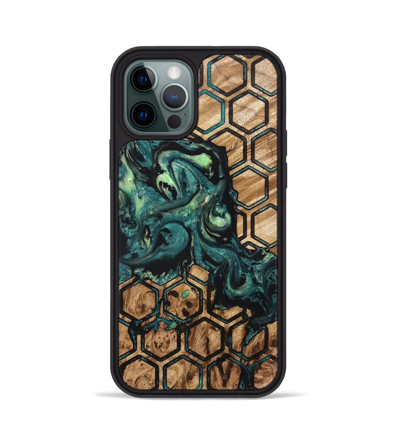 iPhone 12 Pro Wood Phone Case - Chana (Pattern, 822197)