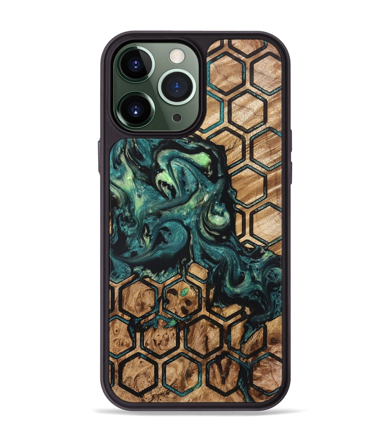 iPhone 13 Pro Max Wood Phone Case - Chana (Pattern, 822197)