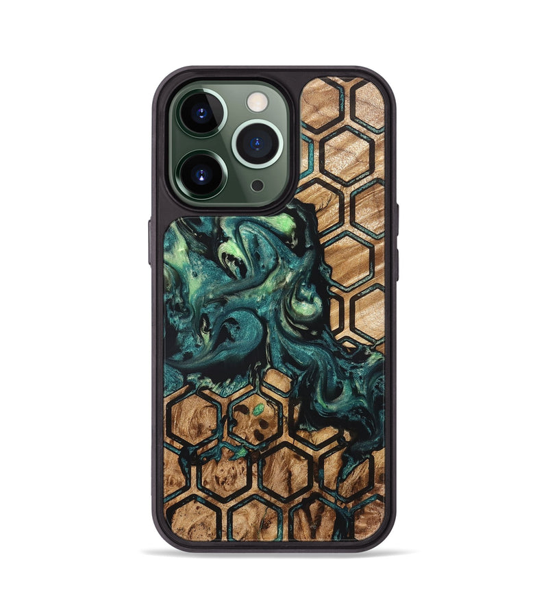 iPhone 13 Pro Wood Phone Case - Chana (Pattern, 822197)