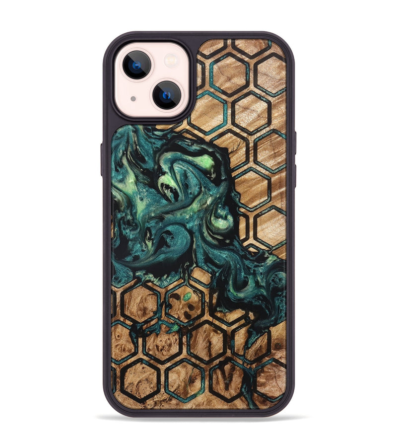 iPhone 14 Plus Wood Phone Case - Chana (Pattern, 822197)
