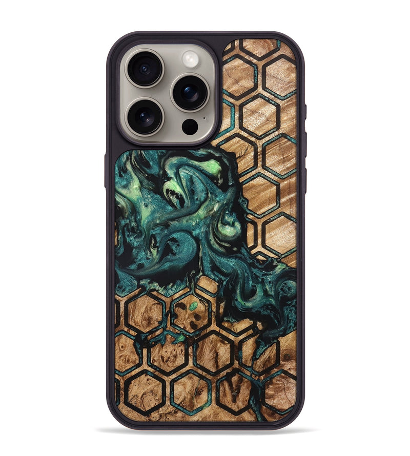 iPhone 15 Pro Max Wood Phone Case - Chana (Pattern, 822197)