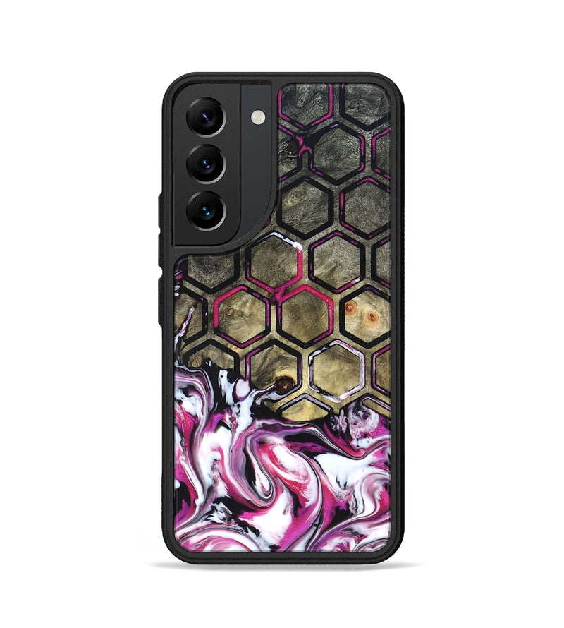 Galaxy S22 Wood Phone Case - Yaakov (Neon, 822198)