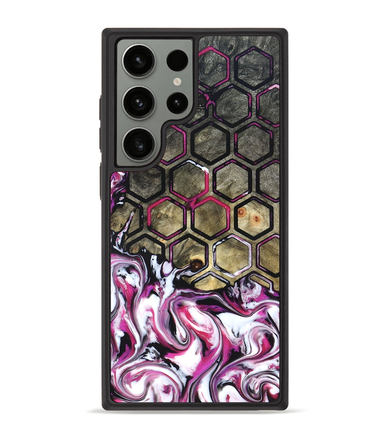 Galaxy S23 Ultra Wood Phone Case - Yaakov (Neon, 822198)