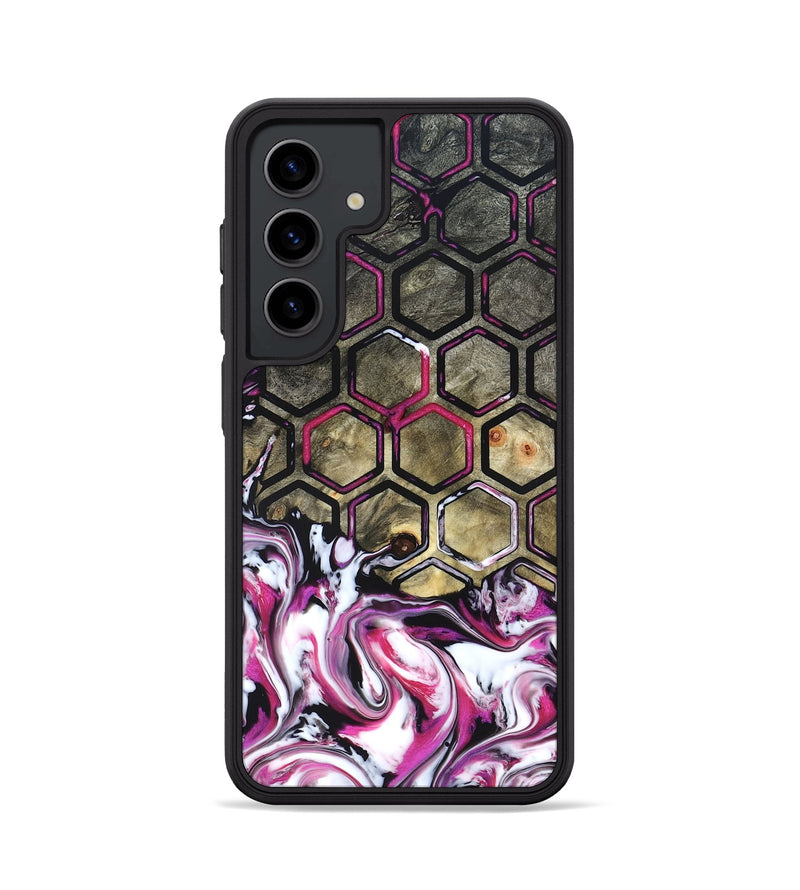 Galaxy S24 Wood Phone Case - Yaakov (Neon, 822198)