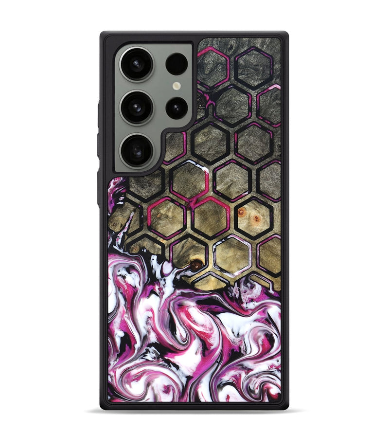 Galaxy S24 Ultra Wood Phone Case - Yaakov (Neon, 822198)