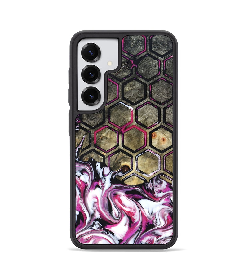 Galaxy S25 Wood Phone Case - Yaakov (Neon, 822198)