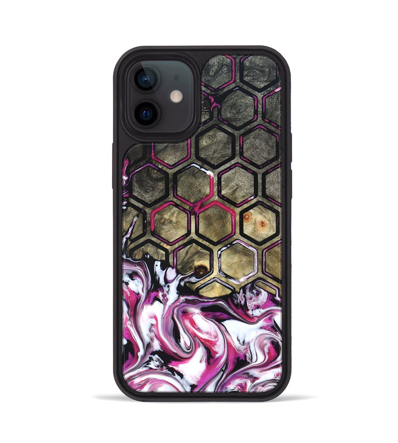 iPhone 12 Wood Phone Case - Yaakov (Neon, 822198)