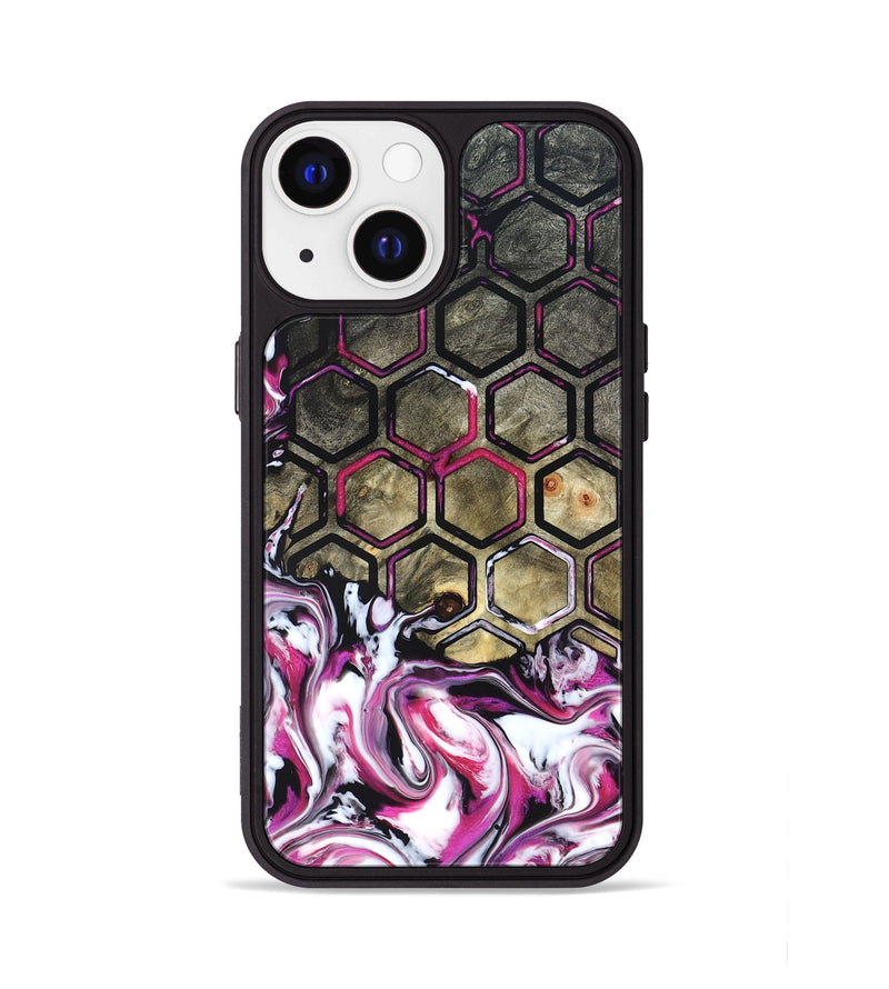 iPhone 13 Wood Phone Case - Yaakov (Neon, 822198)