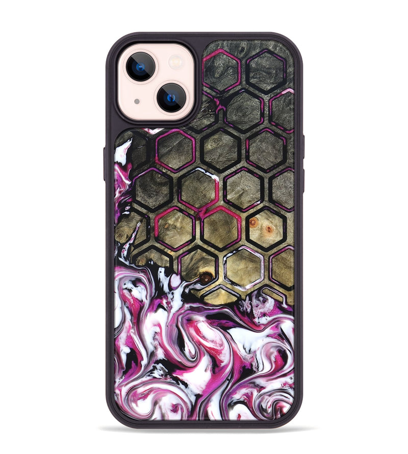 iPhone 14 Plus Wood Phone Case - Yaakov (Neon, 822198)