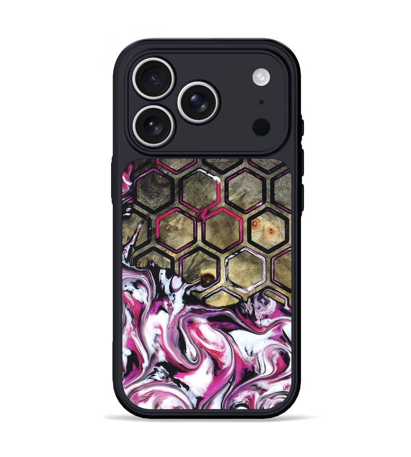 iPhone 17 Pro Wood Phone Case - Yaakov (Neon, 822198)